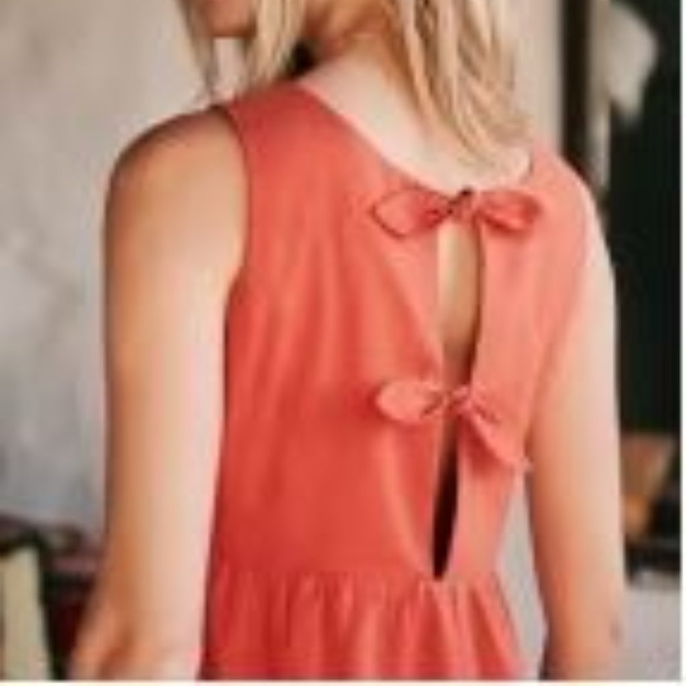 Sezane Dress Robe Celeste in Rouille (Rust) Size 36 or US 4
